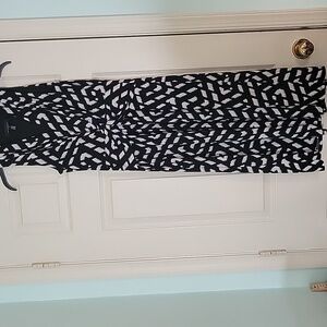 White House Black Market Elegant Black Dress